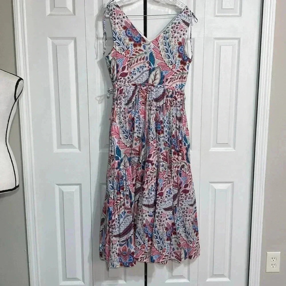 Talbots cotton floral dress - Picture 6 of 13